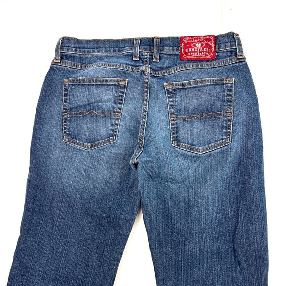 Lucky Brand Mid Rise Flare Women's size 31 Dark Wash Blue Denim Jeans - Picture 4 of 4